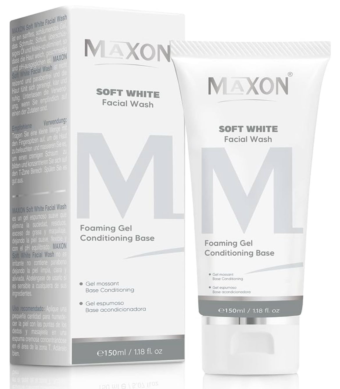 MAXON SOFT WHITE FACIAL WASH 150 ML